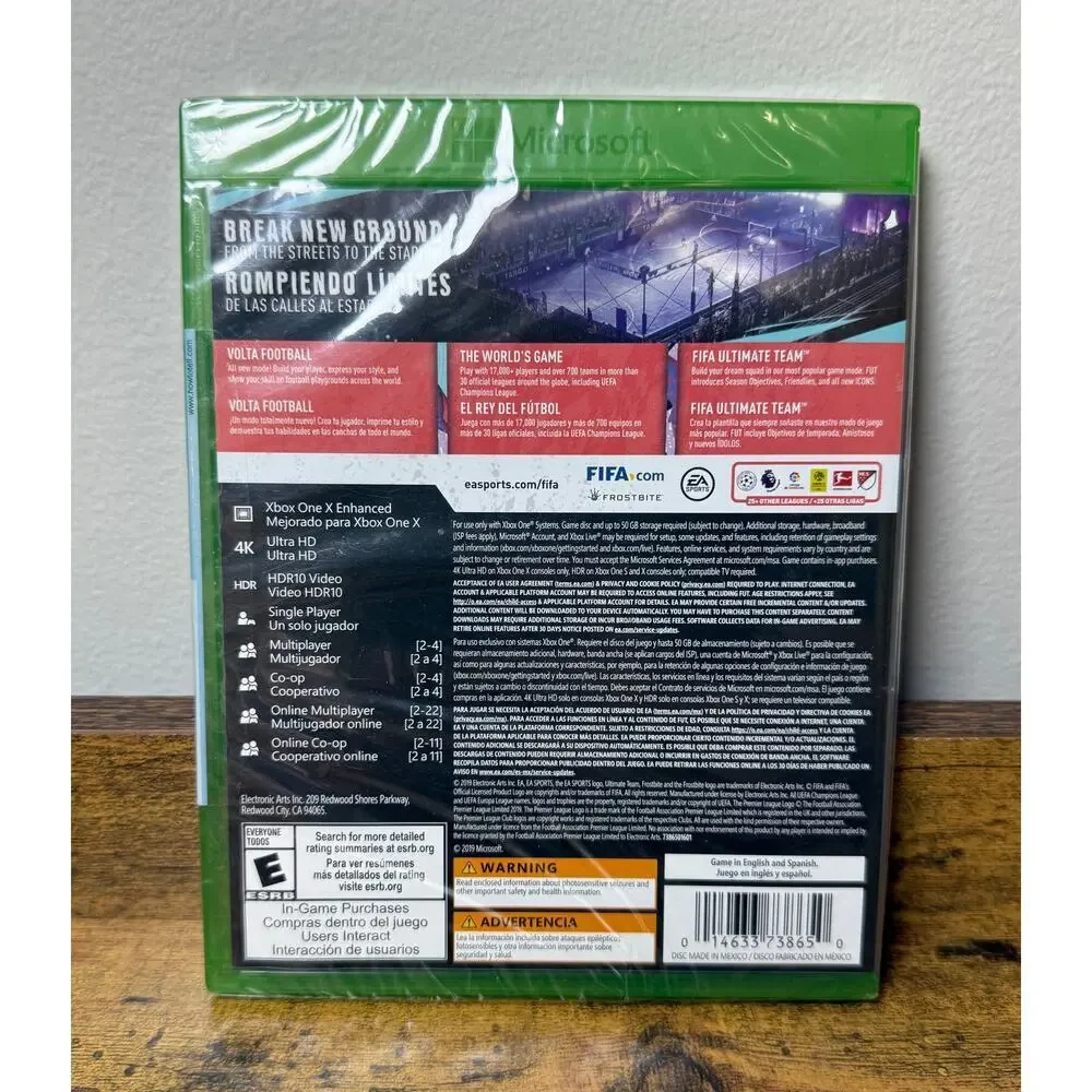 XBOX ONE FIFA 20 Video Game Soccer EA Sports Sealed NEW